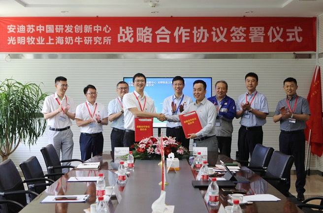 藍星安迪蘇與光明牧業合作打造中國高質量奶源