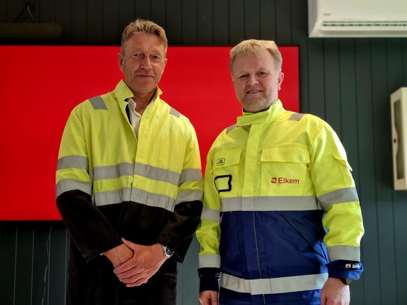 Norwegian Minister of Petroleum and Energy visits Elkem Salten