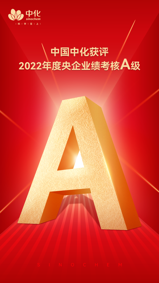 中國中化獲評2022年度央企業績考核A級