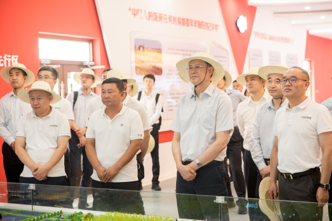 李凡榮赴寧夏調研并拜會寧夏自治區黨政主要領導