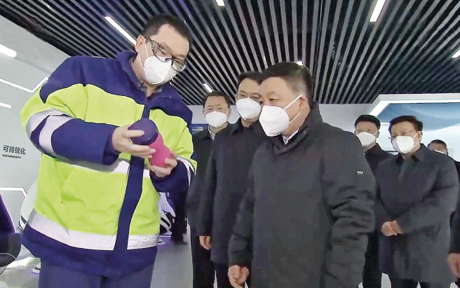 江西省省長葉建春調研星火有機硅