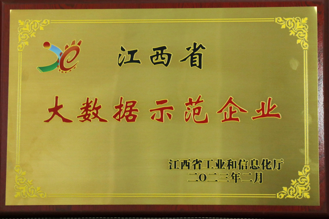 星火有機硅獲評江西省大數據示范企業