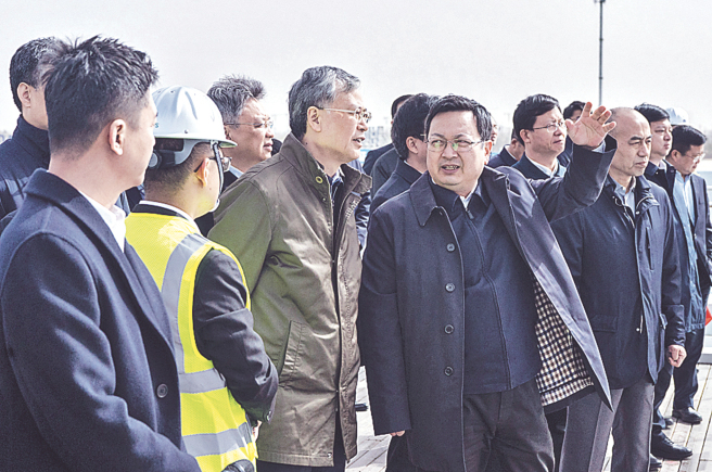李凡榮赴雄安新區調研并與雄安新區黨工委書記張國華會談