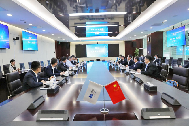 陽世昊會見通用技術集團總會計師馬可輝