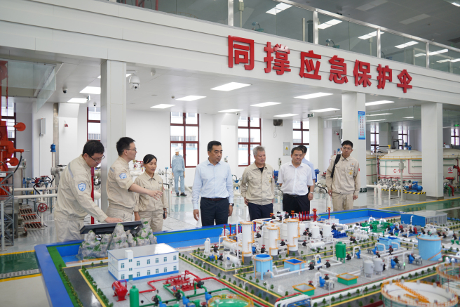 陳成敏調研中化能源舟山企業